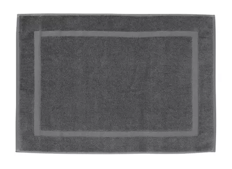 Tapis en tissu éponge Fresco gris foncé, 100% coton